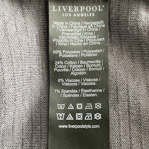 Liverpool Los Angeles Men's Small Crew Neck Long Sleeve T-Shirt Grey NEW - Picture 10 of 12